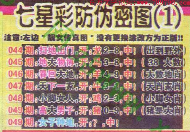 050期：玄机图/百家姓/七星图/好图乐翻天/藏宝图/发财玄机图/跑狗图/蛇蛋图/彩民提供